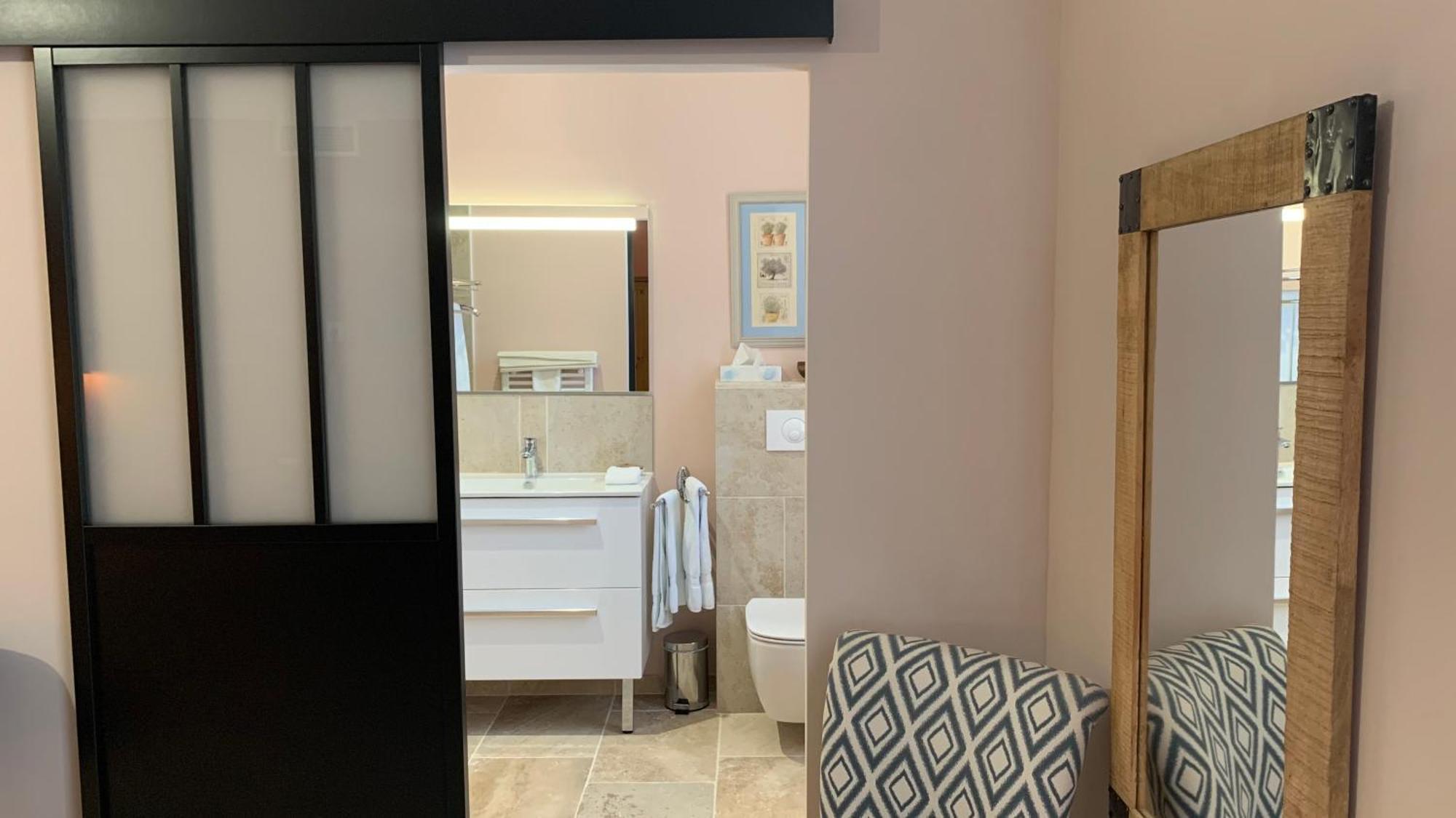 Logis De La Foulerie Panzió Bize-Minervois Szoba fotó
